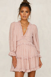 Robe mi-longue ample style bohème